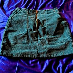 Cute jean teal/green Skirt